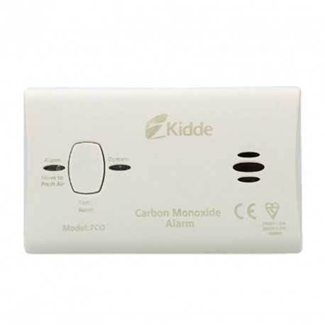 Lot de 6 détecteurs de Monoxyde de Carbone Kidde 7CO