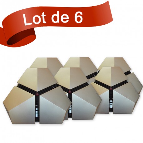 Lot de 6 détecteurs de fumée Jacob Jensen 
