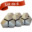 Lot de 6 détecteurs de fumée Jacob Jensen JBXS03